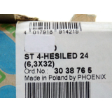 Phoenix Contact ST 4-HESILED 24 fuse terminal block 400V 4mm ² - unused -