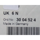 Phoenix Contact UK 6 N Reihenklemme 800V 6 mm ² VPE 10 Stück - ungebraucht -