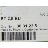 Phoenix Contact ST 2,5 BU Zugfederklemme Nr 3031225 - ungebraucht -