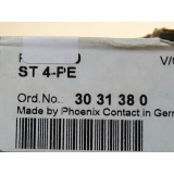 Phoenix Contact ST 4-PE protective conductor terminal No. 3031380 - unused -