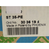 Phoenix Contact ST 35-PE protective conductor terminal No. 3036194 - unused -