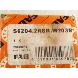 FAG S6204.2RSR.W203B deep groove ball bearing - unused - in original packaging