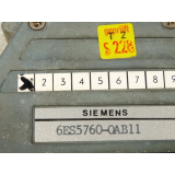 Siemens 6ES5760-0AB11 Abschluss Stecker E Stand 1