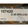 Weidmüller Q 20 WDL2.5S Querverbinder 11 polig Art Nr 107420 - ungebraucht -