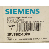 Siemens 3RV1902-1DP0 voltage release 210 - 240 V 50/60 Hz...