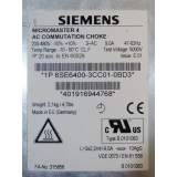 Siemens 6SE6400-3CC01-0BD3 commutation choke
