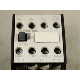 Siemens contactor 3TF4222-0B 2S + 2Ö / 2N0 + 2NC 24 V coil voltage