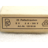 RP SII 6A fitting screw 500 V PU = 25 pieces - unused -...