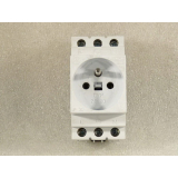 Siemens type ZS 20 socket for top hat rail mounting 10 -...