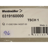 Weidmüller TSCH 1 Trennscheibe - ungebraucht - VPE = 96 Stück
