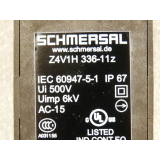 Schmersal Z4V1H 336-11z position switch Ui 500V Uimp 6kV AC - 15 - unused -