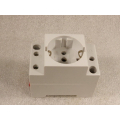 Type 572 socket for DIN rail mounting
