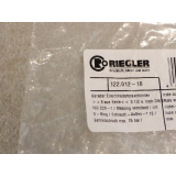 Riegler 122.012-10 straight screw-in connector blue...