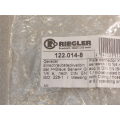 Riegler 122.014-8 straight screw-in connector blue series G 1/4 - unused -
