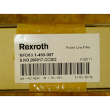Rexroth NFD03.1-480-007 Power Line Filter   - ungebraucht! -
