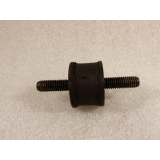 Round bearing rubber bearing rubber buffer diameter 28 mm height 20 mm M8 screw thread on both sides