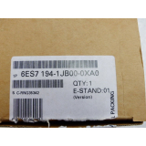 Siemens 6ES7194-1JB00-0XA0 Cover Plate E Stand 1 in - unused - in opened original packaging