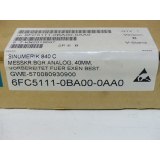 Siemens Sinumerik 6FC5111-0BA00-0AA0 measuring circuit module version B - unused - in unopened original packaging