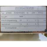 Siemens 6FM1680-3AA00 / WS600G operator panel