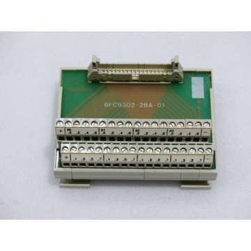 Siemens 6FC9302-2BA-01 Sinumerik terminal strip converter 36 pin