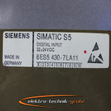 Siemens 6ES5430-7LA11 Simatic digital input E Stand 1