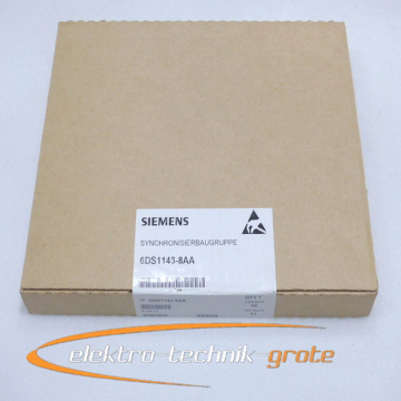 Siemens 6DS1143-8AA synchronization module version 06, unused in sealed original packaging