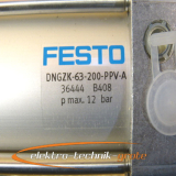 Festo DNGZK-63-200-PPV-A cylinder 36444 - unused! -