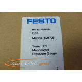 Festo MA-40-10-R1 / 8- E-RG 525725 manometer -not used-