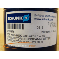 Schunk SDF KSR-HSK-C63 Ø20 L1 = 80 Tendo hydraulic expansion chuck 0205376 - unused! -