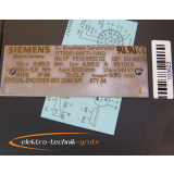 Siemens 1FT6081-8AF71-1AK3 servo motor - unused with 12 months warranty! -