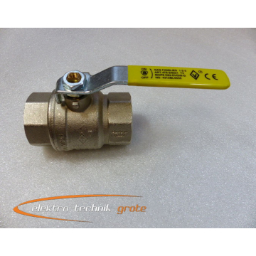 Ball valve 1``1 / 4 CW617N DN32 PN25 with DIN-DVGW-G NG-4312BL0330 approval