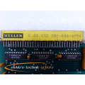 Heller / Uni Pro C 23.032 282-000 / 4774 Control card CPU 16