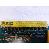 Heller / Uni Pro C 23.032 282-001 / 6253 Control card CPU 31