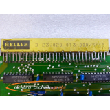 Heller / Uni Pro D 23.020 013-000 / 5460 CAM 40 control card
