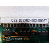 Uni Pro C23.032282-002 / 09307 Control card CPU 43