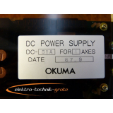 Okuma E0451-596-004 DC-S1A DC Power Supply 4 Axes CZ-270C