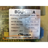 Okuma BDU-30A Brushless Servomotor Drive Unit mit E4809-045-061-D