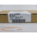 Phoenix Contact IB IL 24 PWR IN-PAC Inline power terminal with connector 2861331 - unused! -