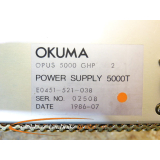 Okuma OPUS 5000 GHP Power Supply 5000T SN: 02508