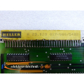 Heller / Uni Pro H 23.020 017-000/5482 AXE 55 control card