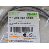 Murr Elektronik plug connector Part no.: 7000-40021-2340500 Cable unused in sealed original connection