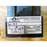 Schiedrum 20K-25 2-way flow control valve - unused! -