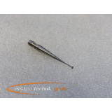 Flat probe , ball Ø appr. 1,5 mm , Ø shank appr. 4 mm , groove width appr. 3,5 mm , length appr. 35,4 mm , manufacturer unknown -unused-