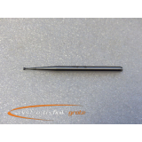 Flat probe, ball Ø approx. 2 mm , Ø shaft approx. 4 mm , length approx. 62,5 mm , manufacturer unknown -unused-