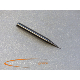 Flat probe, ball Ø approx. 1 mm , Ø shaft approx. 5,9 mm , length approx. 55,5 mm , manufacturer unknown -unused-