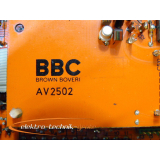 BBC GNT0104100R1 Umrichter AV2502 R1