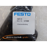 Festo CQT-22 Push-in T-connector 177690 -unused-