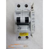 Siemens 5SX22 C4 circuit breaker ~ 400 V with Siemens 5SX91 auxiliary switch