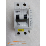Siemens 5SX22 D2 circuit breaker ~ 400 V with Siemens 5SX91 auxiliary switch