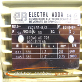 Electro Adda FC71FE-8/2 3~ motor with Bonifigliolioli angle gearhead MVF 44/F